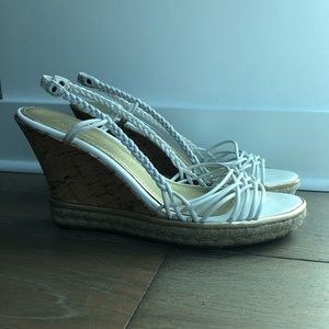 ‼️ PRICE DROP ‼️Cole Haan Andra Wedge - White - 7